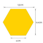Hexagonal Acrylic Wall Stickers™