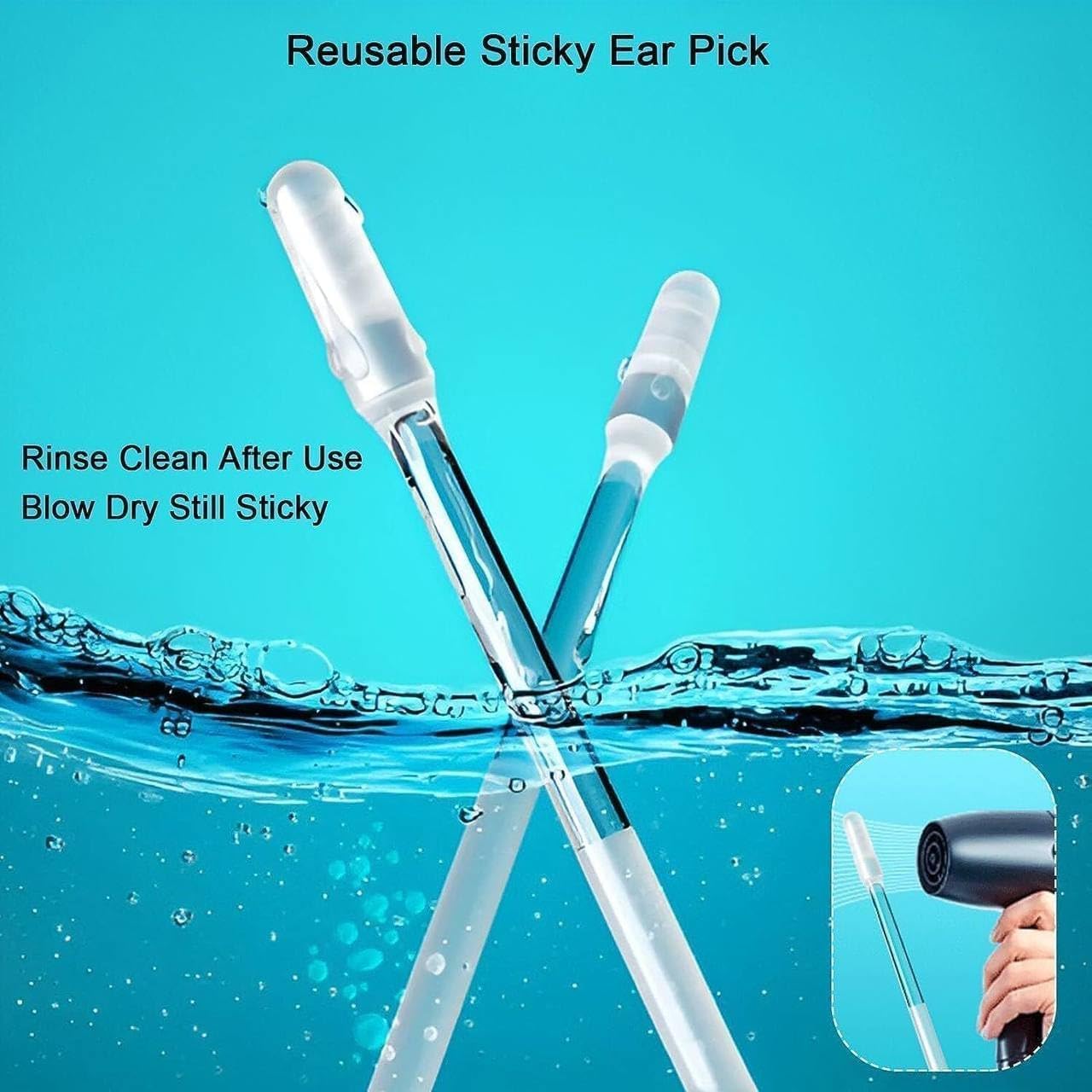 Reusable Silicone Ear Cleaners