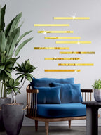Dream Store - Strip Designed Rectangle Shape Mirror up
