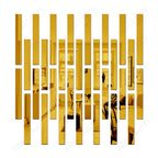 Dream Store - Strip Designed Rectangle Shape Mirror up